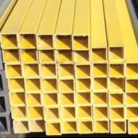 square fiberglass tubing from National Grating - in stock and ready to ship