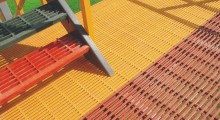best fiberglass grating prices on pultruded-frp-grating-with-stair-treads