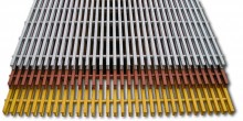 We have many profiles of Pultruded Grating available including I-6000 , I-6010, I-6015, I-4000, I-4010, T-1800, T5000 and T-5020. All are available in polyester are vinyl ester for extremely corrosive environments. pultruded-grating-stack-of-3__41454.220.220