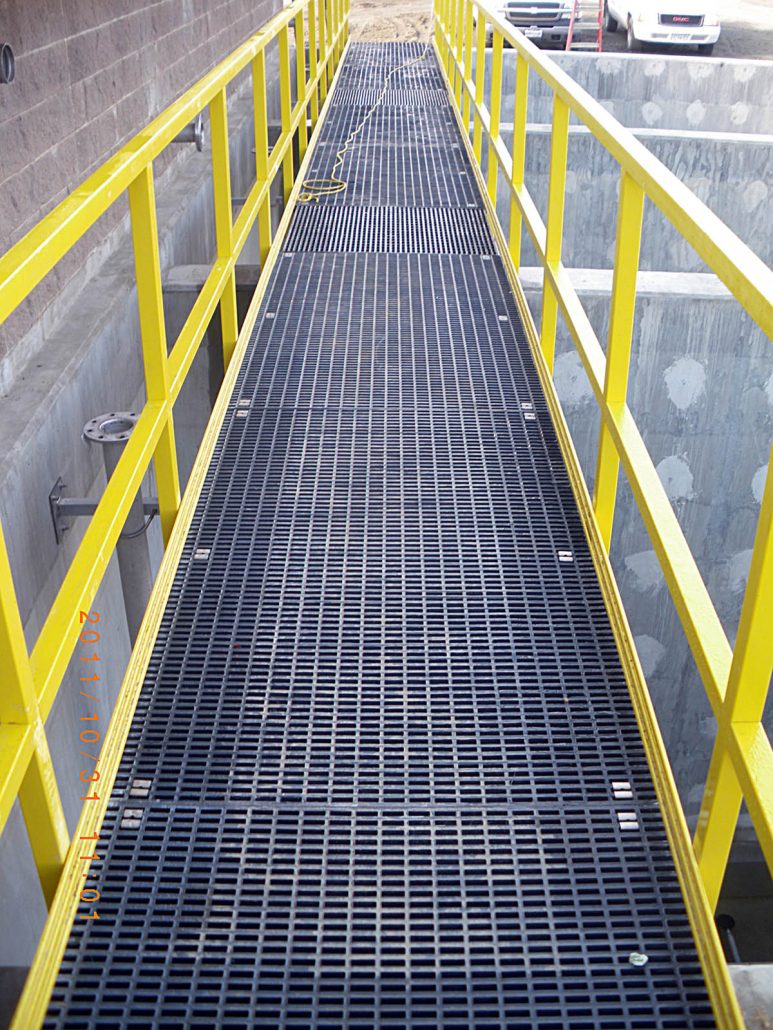 Dock Repair - All-Weather FRP Walkway Panel Grating