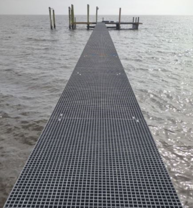 Fiberglass Dock Grating FRP Grating
