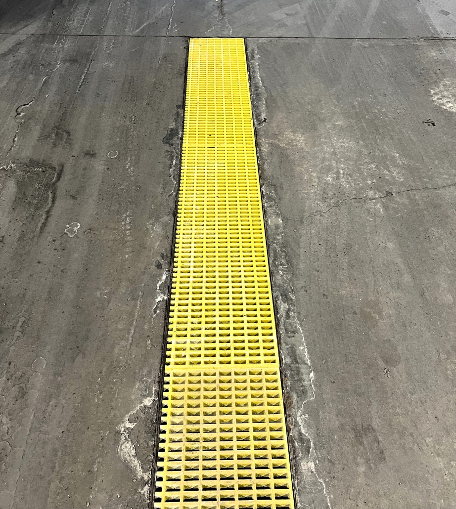 yellow hlc frp grating