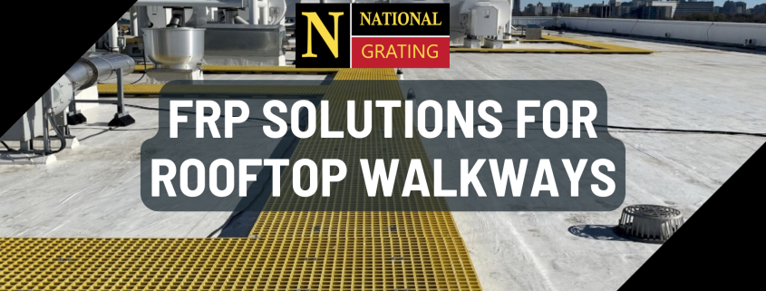 FRP Solutions rooftop walkways