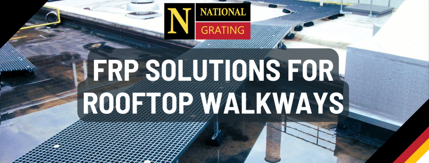 FRP Solutions rooftop walkways