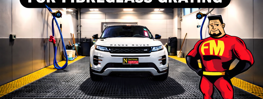 fiberglass grating industrial uses