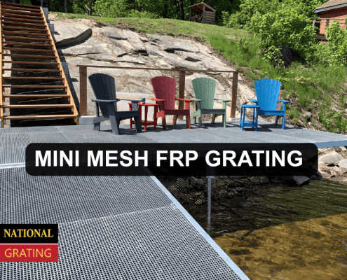 mini mesh FRP Grating
