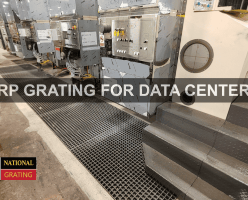 FRP grating data centers